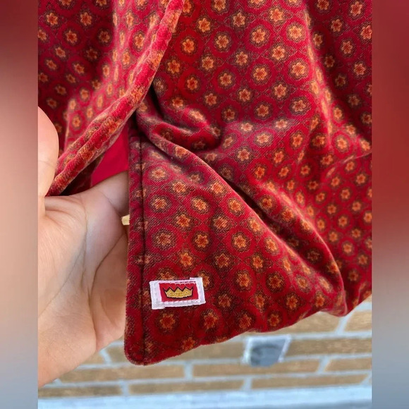 Todd Oldham Jeans 90s vintage velvet coat small - Picture 7 of 13